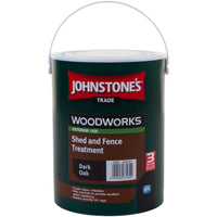 5L Woodworks Shed & Fence Paint - Dark Oak