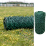 50mm PVC Coated Chicken Wire -  0.6M x 25M